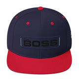Title: BOSS Snapback - Navy/Red Front