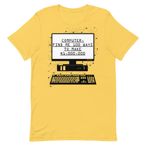 A.I. Desktop yellow shirt