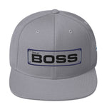 Title: BOSS Snapback - Silver Front