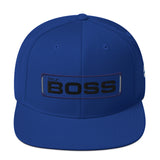 Title: BOSS Snapback - Royal Blue Front