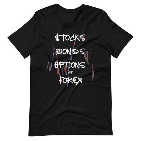 Stocks, Options T-shirt