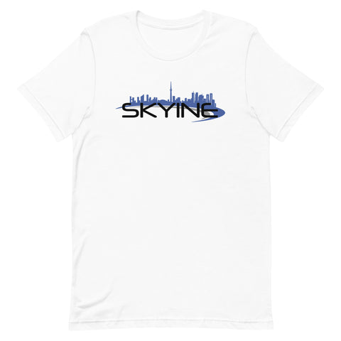 SKYINE T-shirt - Black on Blue
